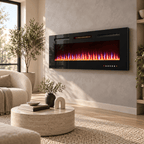 Remote Control Electric Fire — Luminis WiFi Insert, Media Wall