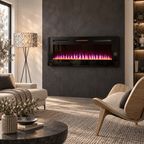 Remote Control Electric Fire — Luminis WiFi Insert, Media Wall
