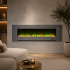 Electric Fire Insert — Aurora, Recessed or Wall Mounted