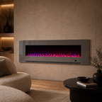 Electric Fire Insert — Aurora, Recessed or Wall Mounted