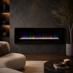 Electric Fire Insert — Aurora, Recessed or Wall Mounted
