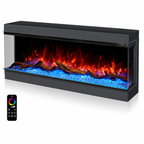 Wide Electric Fire — The Cullinan 3 Sided, Media Wall Statement
