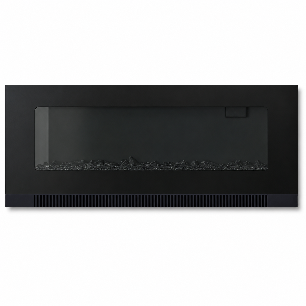 Electric Wall Mounted Fire 50 Inch — Freestanding Stand, 12 Flame Colours