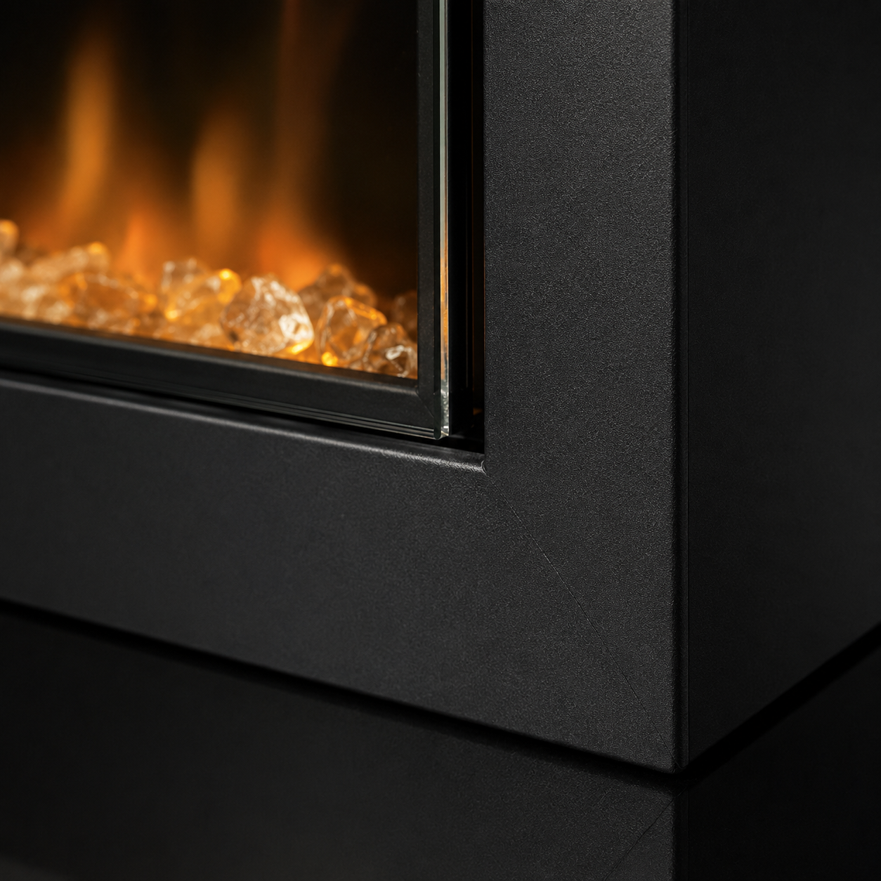 Freestanding Electric Fire 70 Inch