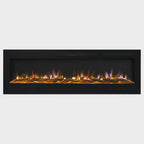 Wall Mounted Electric Fire 70 Inch — Recessed, 12 Flame Colours