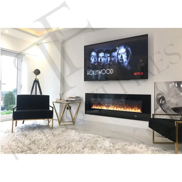 Customer review from Randy F. for Electric Fire Insert — Aurora, Recessed or Wall Mounted