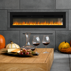 Freestanding Electric Fire 70 Inch