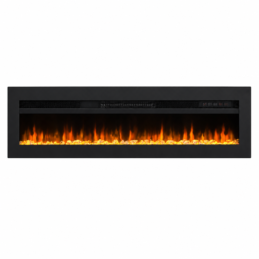 Freestanding Electric Fire 70 Inch