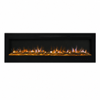 Wall Mounted Electric Fire 70 Inch — Recessed, 12 Flame Colours